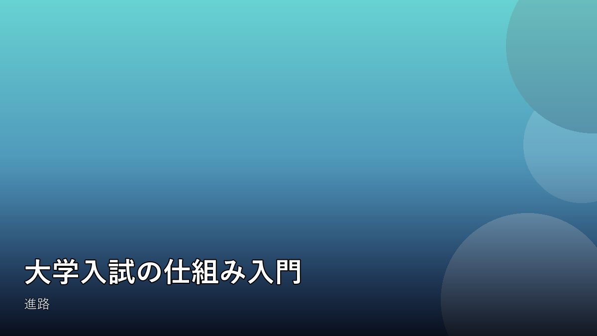 大学のキャンパス